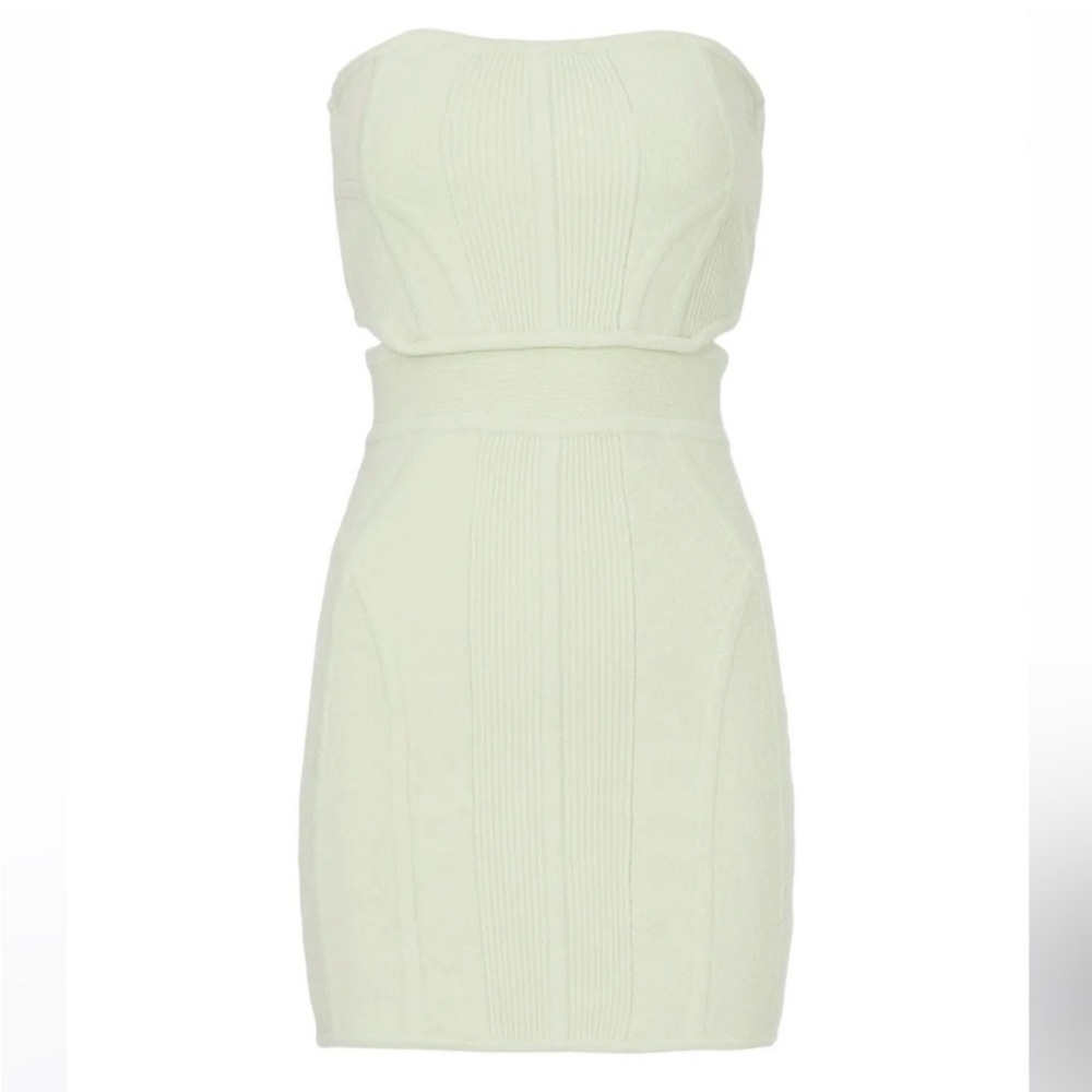 HERVÉ LÉGER
Ribbed Boucle Mini Dress - Picture 2 of 5